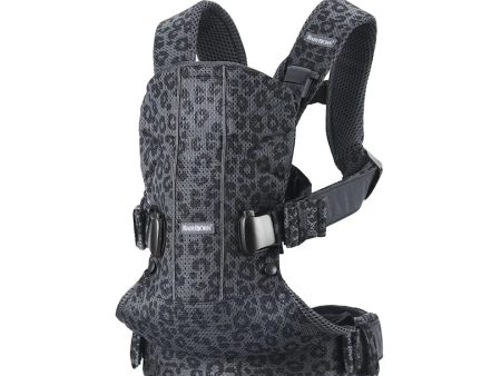 Baby Carrier One Air, 3D Mesh - Anthracite Leopard For Cheap