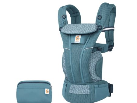 Omni Breeze Baby Carrier, SoftFlex Mesh - Twilight Blue Daisies on Sale