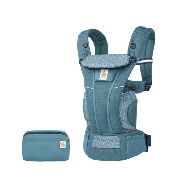 Omni Breeze Baby Carrier, SoftFlex Mesh - Twilight Blue Daisies on Sale