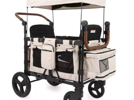 Keenz XC+ - Luxury Comfort Stroller Wagon 4 Passenger Cream Online Sale