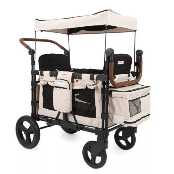 Keenz XC+ - Luxury Comfort Stroller Wagon 4 Passenger Cream Online Sale