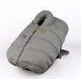 Winter Car Seat Cover - Wool Collection - Grey For Discount