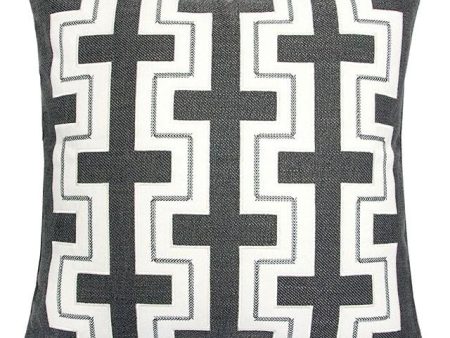 Kari Gray 20  X 20  Pillow, Gray Hot on Sale