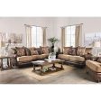 Fletcher Brown Tan Sofa Supply