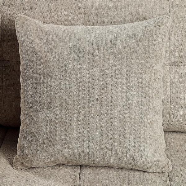 LYNDA Sofa w  Pillows, Light Gray Supply