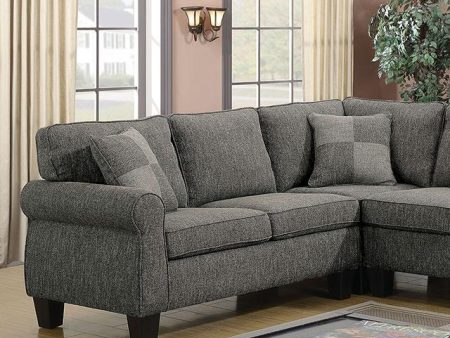 Rhian Dark Gray Sectional on Sale