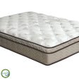 Lilium White Brown 13  Euro Pillow Top Mattress, Twin Online now