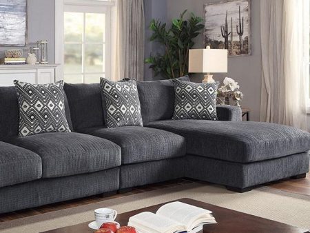 Kaylee Large L-Sectional w  Right Chaise Supply