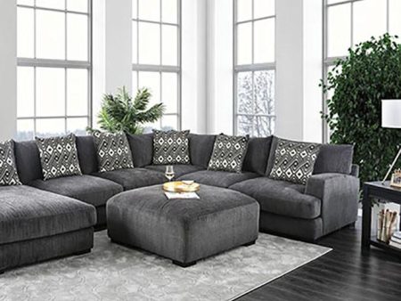 Kaylee Gray U-Shaped Sectional For Discount