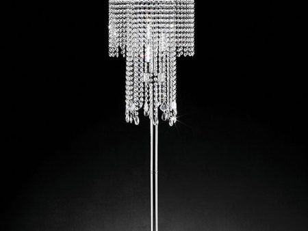 Alrai Clear 63 H Floor Lamp Online Sale