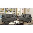 Rhian Dark Gray Sofa, Dark Gray For Sale