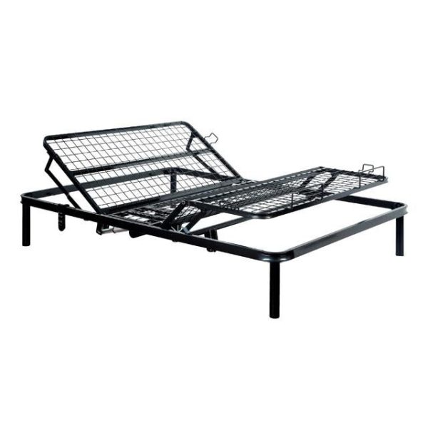 FRAMOS Black Adjustable Bed Frame - E.King Fashion