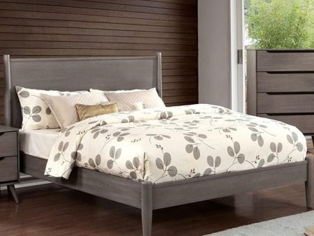 Lennart Gray Cal.King Bed Discount