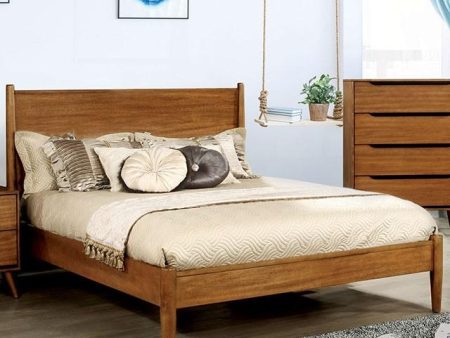 Lennart Oak E.King Bed Fashion