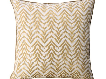 Jane Gold 20  X 20  Pillow, Gold (2 CTN) Supply