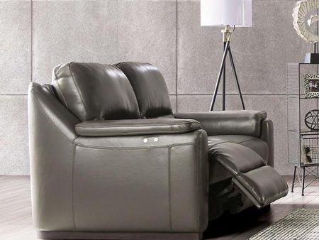 ALTAMURA Power Loveseat, Gray Online Sale