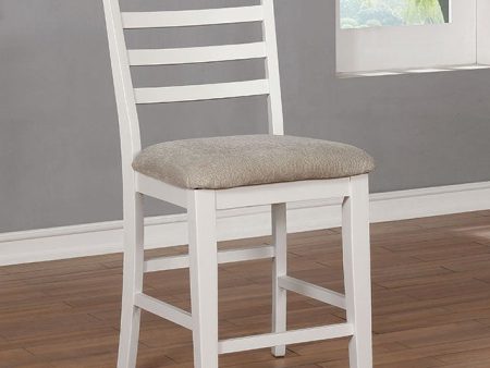 Kiana White Counter Ht. Side Chair (2 CTN) Hot on Sale