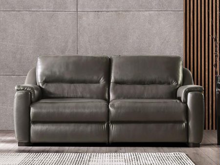 ALTAMURA Power Sofa, Gray For Cheap