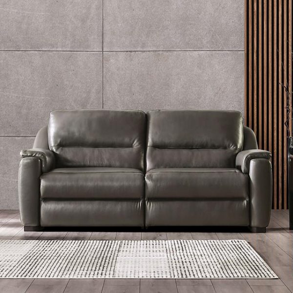 ALTAMURA Power Sofa, Gray For Cheap