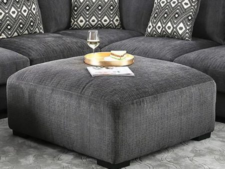 Kaylee Gray Ottoman Online