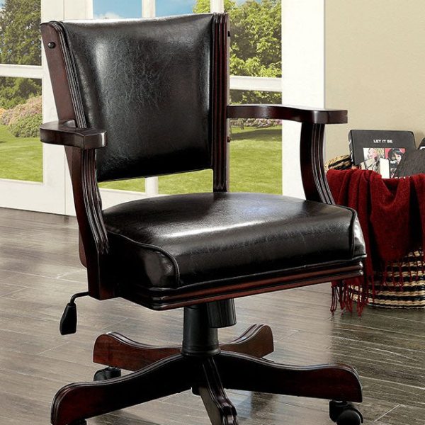 ROWAN Cherry Height-Adjustable Arm Chair Online Hot Sale