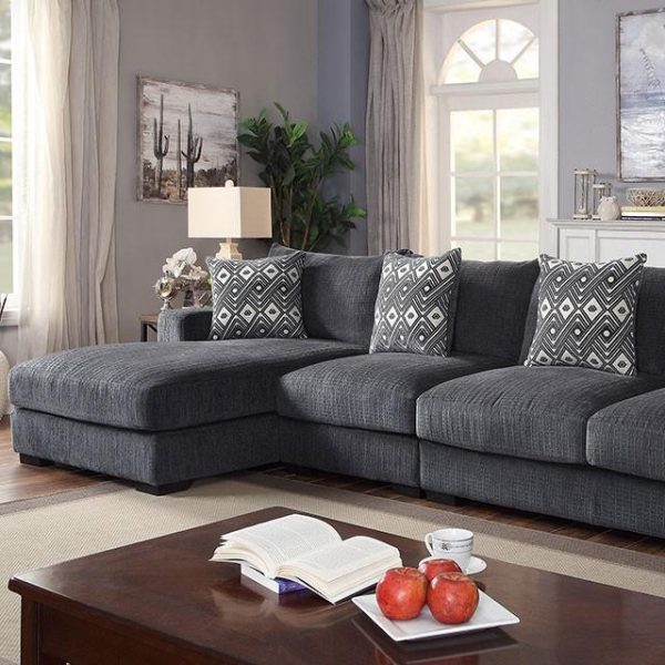 Kaylee Gray Large L-Shaped Sectional Cheap