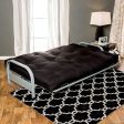 KNOX Black 8  Black Futon Mattress w  Inner Spring Online now