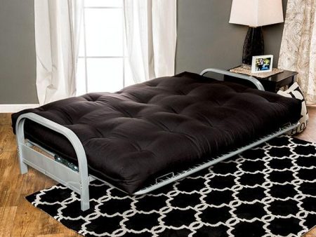 KNOX Black 8  Black Futon Mattress w  Inner Spring Online now