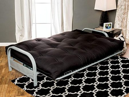 KNOX Black 8  Black Futon Mattress Online Sale