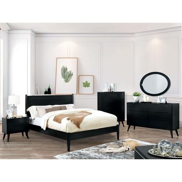 LENNART II Black E.King Bed Online now