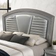 MADDIE E.King Bed, Silver Sale