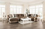 FARRINGDON Sectional, Brown For Cheap