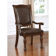 Alpena Brown Cherry Espresso Arm Chair (2 CTN) Cheap