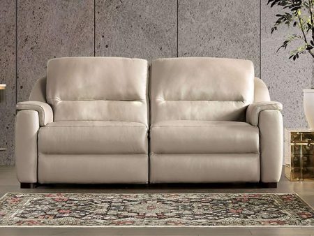 ALTAMURA Power Loveseat, Taupe Hot on Sale