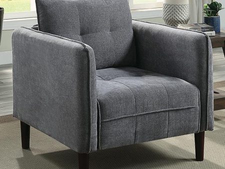 LYNDA Chair, Dark Gray Cheap