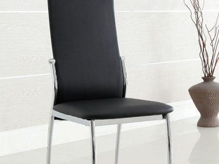 Kalawao Black Side Chair (2 CTN) For Cheap