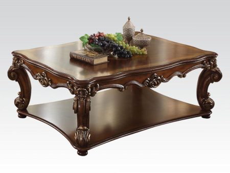 Acme Vendome Rectangular Coffee Table in Cherry 82000 Sale