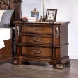 ESPARANZA Night Stand, Brown Cherry Fashion