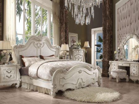 Versailles Bone White California King Bed on Sale