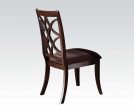 Acme Keenan Dining Side Chairs (Set of 2) in Dark Walnut 60257 Fashion