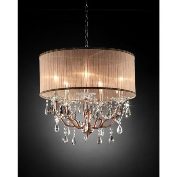 CECELIA Ceiling Lamp, Hanging Crystal For Discount