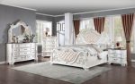 ESPARANZA Queen Bed, Pearl White Supply