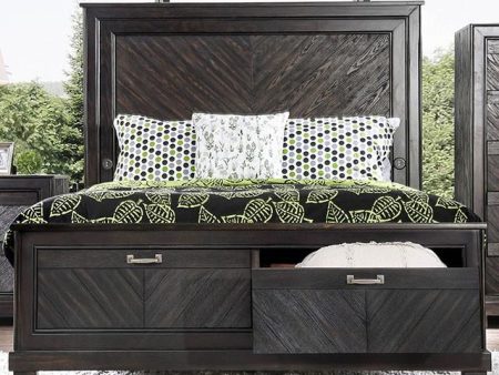 Argyros Espresso Queen Bed Online Hot Sale