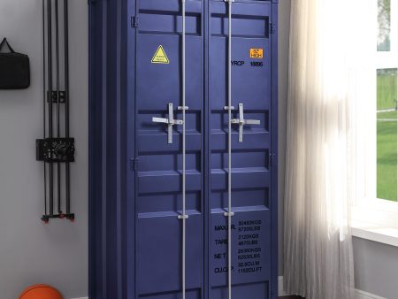 Cargo Blue Wardrobe (Double Door) Fashion