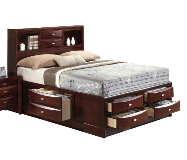 Acme Ireland Full Storage Bed in Brown 21590F Hot on Sale