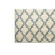 Acanthus Light Gray Blue 5  X 8  Area Rug Discount