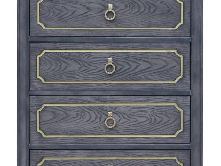 Acme Furniture House Marchese 6-Drawer Chest in Tobacco 28906 Cheap