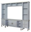 ACME House Marchese Entertainment Center with TV Stand in Pearl Gray 91990 Online Hot Sale