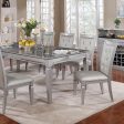 Alena Silver Dining Table Online