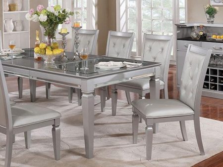 Alena Silver Dining Table Online